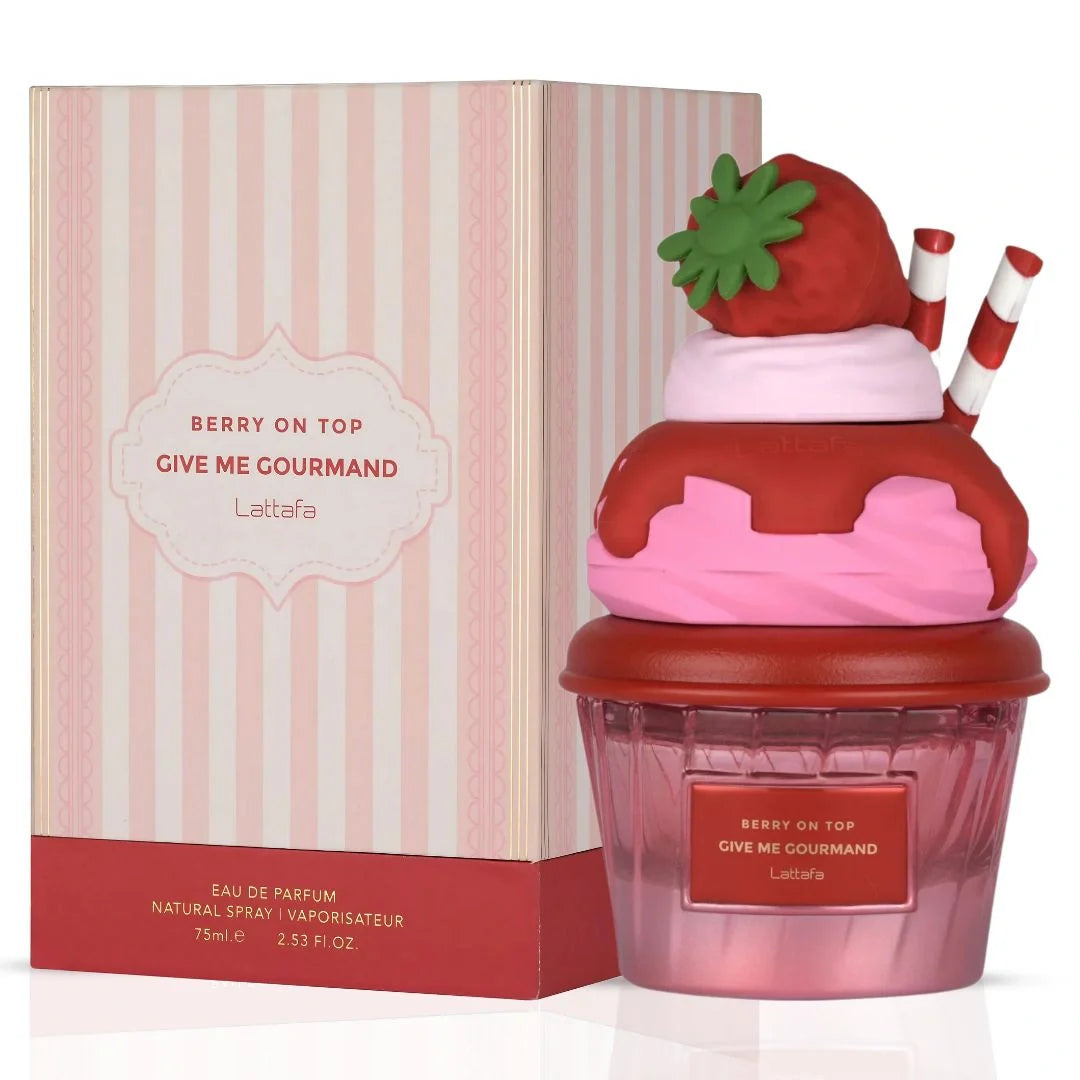 Berry on Top Eau de Parfum Spray 75ml (2.5 oz) by Lattafa