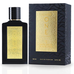 Number One Pour Homme EDP Spray 100ML (3.4 OZ) by Bonanza Satrangi | Long Lasting, Citrusy, Spicy, Musky, Luxurious Fragrance.