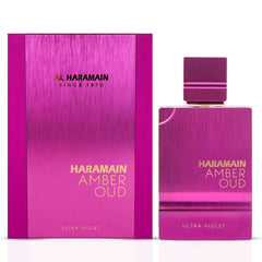 Amber Oud Ultra Violet Eau De Parfum Spray 120ML (4.0 OZ) By Al Haramain | A Mesmerizing Fusion Of Opulent Florals, Tantalizing Spice & Woody Warmth For An Alluring Finish.