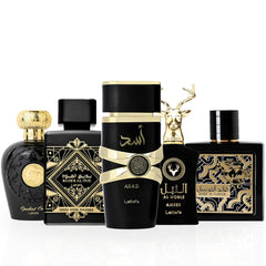 LATTAFA BOLD & LUXURIOUS COLLECTION - Eau De Parfum Sprays 100ML (3.4 OZ) For Men By Lattafa | Long Lasting, Spicy, Oudy, Masculine Scents. (PACK OF 5)