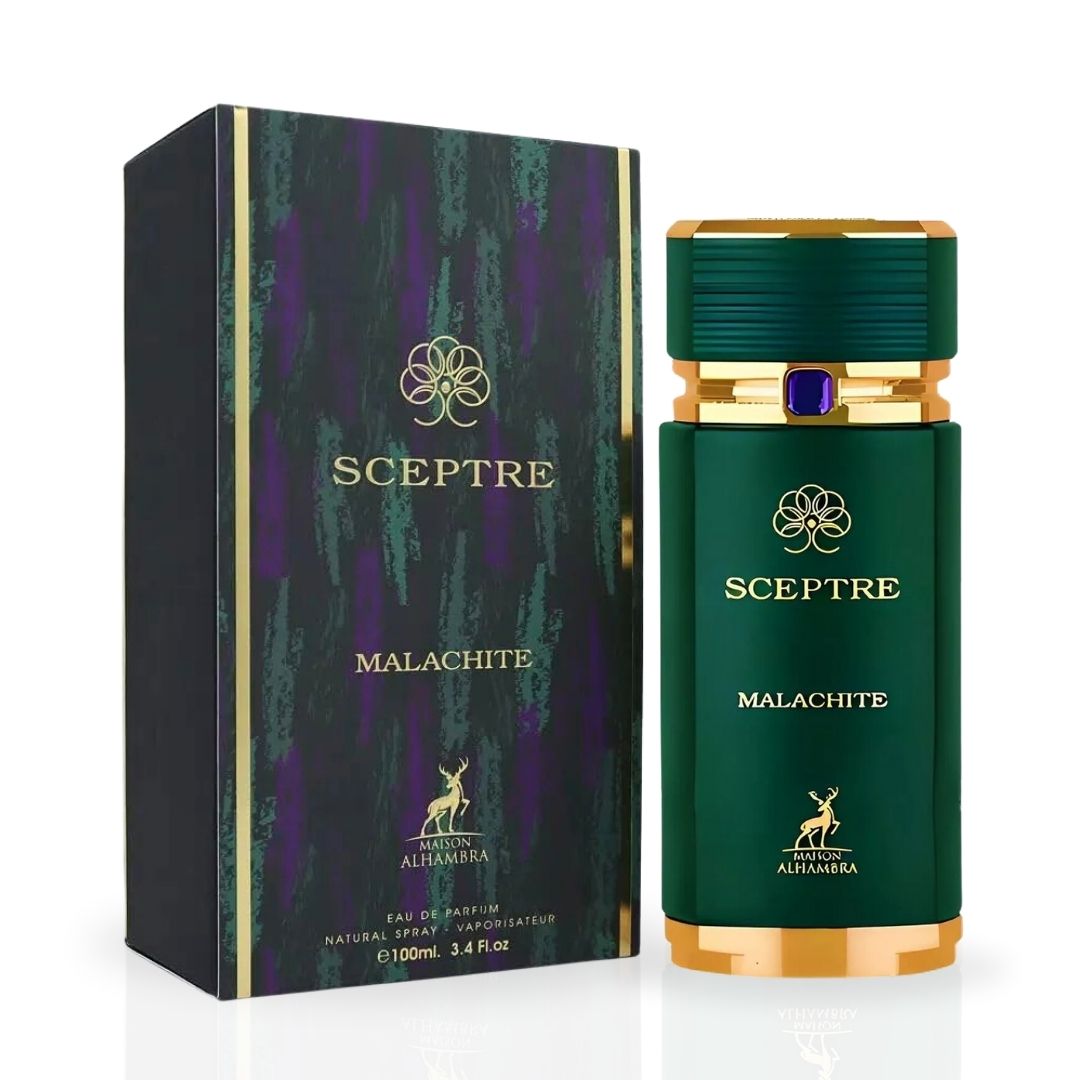 Sceptre Malachite EDP Spray 100ML (3.4Oz) By Maison Alhambra | Long Lasting & Luxurious Fragrance.