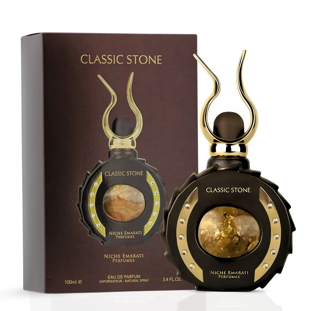 Niche Emarati Classic Stone Eau de Parfum Spray 100ml (3.4 oz) by Lattafa