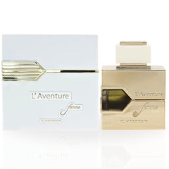 L'Aventure Femme EDP Spray 100ML (3.33 OZ) by Al Haramain | Long Lasting, Captivating, Luxurious Amber Vanilla Fragrance.