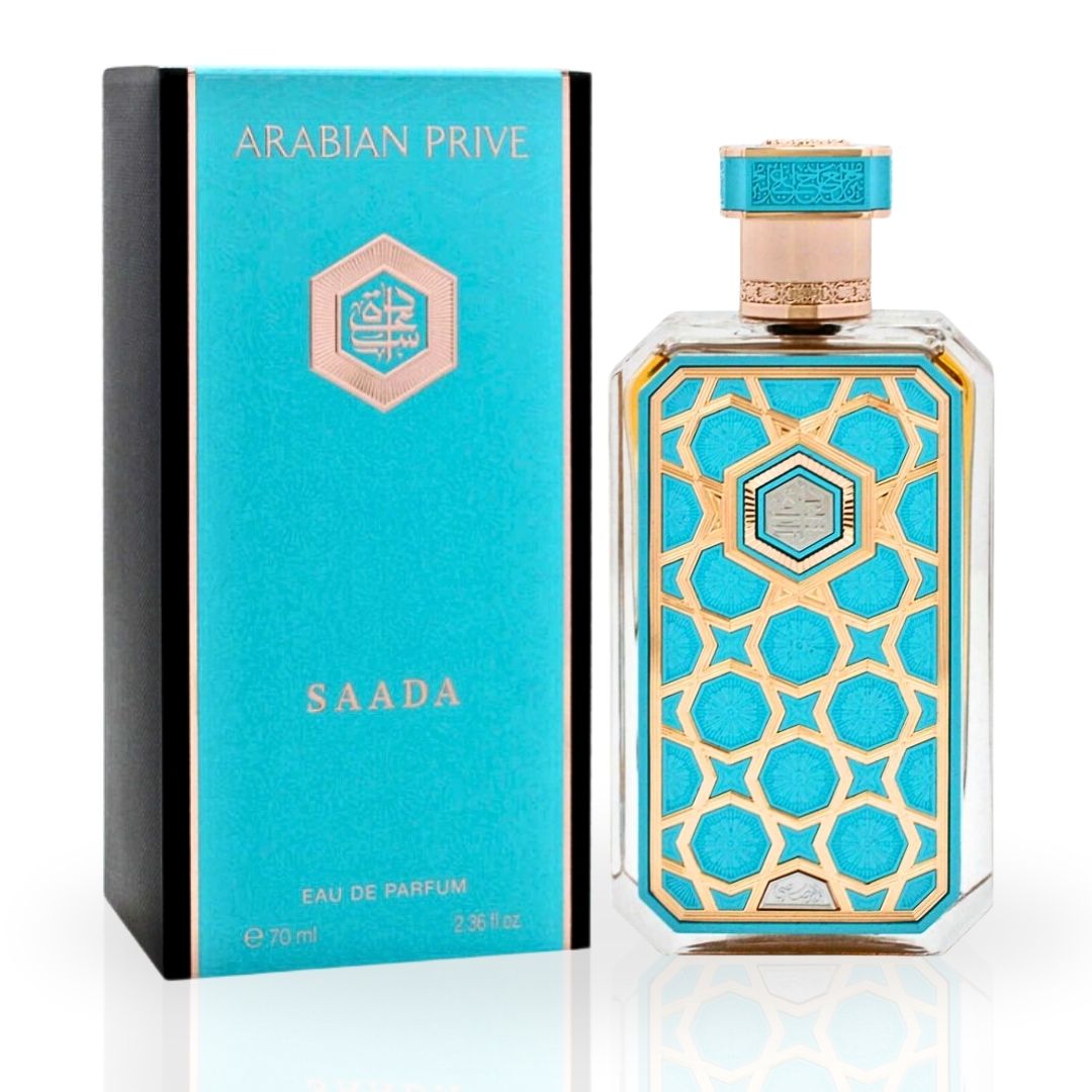 Arabian Prive Collection Saada EDP Spray 70ML (2.36 OZ) by Rasasi | Long Lasting & Luxurious Fragrances.