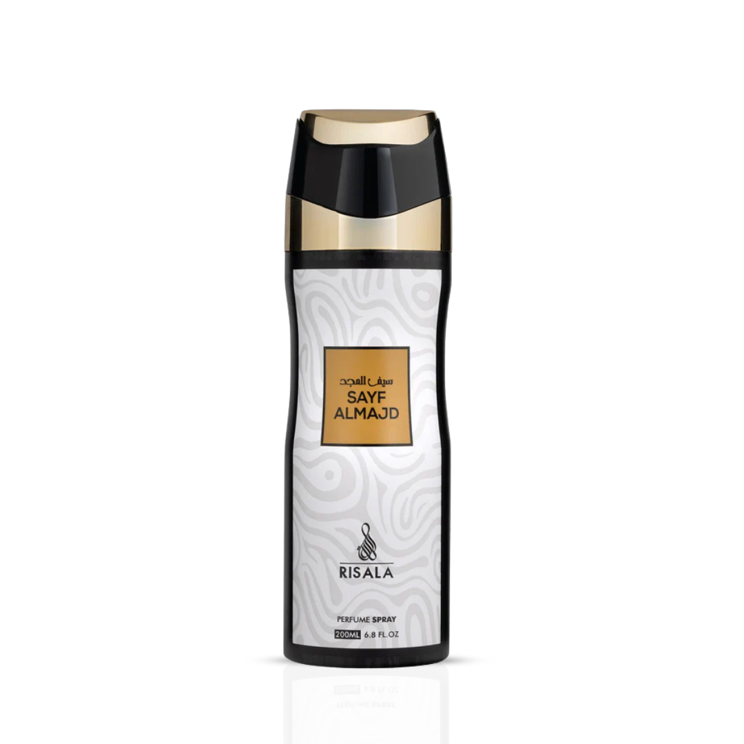 Sayf Almajd Perfumed Body Spray 200ml (6.8 oz) by Risala