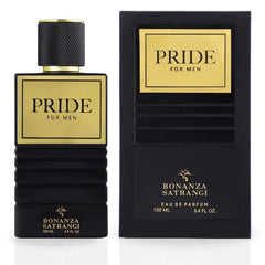 Pride For Men EDP Spray 100ML (3.4 OZ) by Bonanza Satrangi | Long Lasting, Refreshing, Musky, Juicy, Luxurious Fragrance.