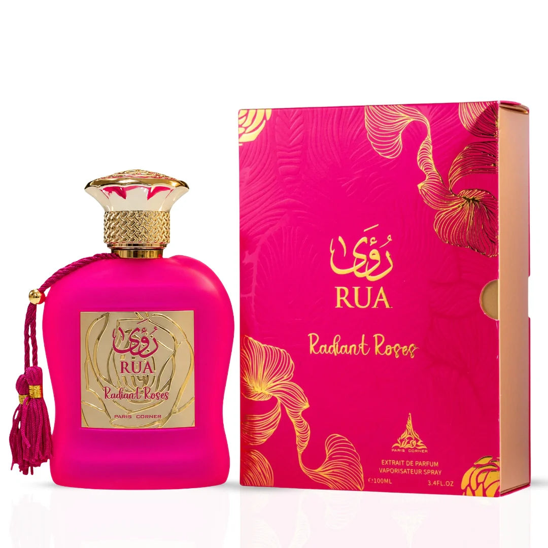 Rua Radiant Roses Eau de Parfum Spray 100ml (3.4 oz) by Paris Corner