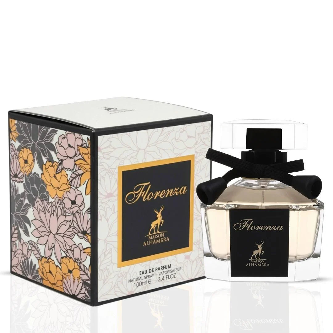 Florenza Eau de Parfum Spray 100ml (3.4 oz) by Maison Alhambra - Intense Oud