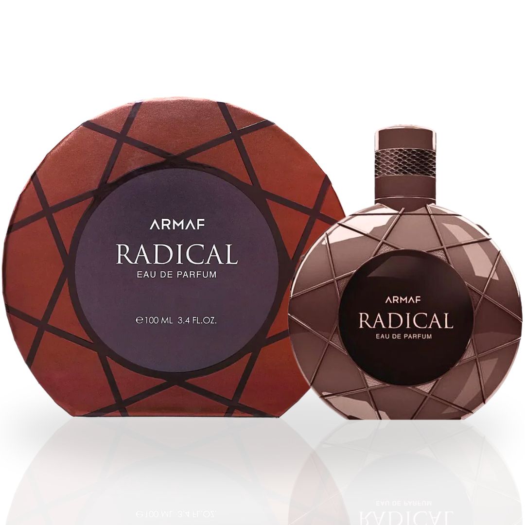 Radical Brown EDP Spray 100ML (3.4 OZ) By Armaf | Redefine Your Scent Experience With This Exotic Fragrance. - Intense Oud