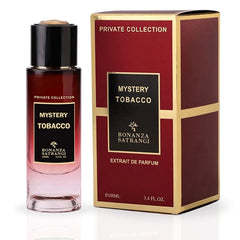 Mystery Tobaco EDP Spray 100ML (3.4 OZ) by Bonanza Satrangi | Long Lasting, Bold, Opulent, Woody, Luxurious Fragrances.