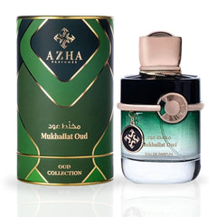 Oud Collection Mukhallat Oud EDP 100ML (3.3 OZ) by Azha | Indulge in This Luxurious & Captivating Fragrance.