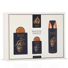 Lattafa Pride Brioche Vanille 3-Piece Eau de Parfum Gift Set