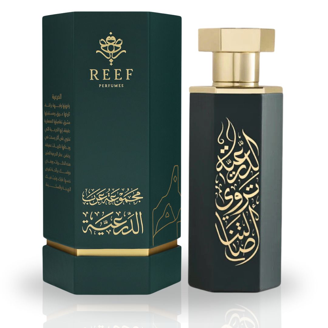 Diriyah Arabs EDP 100ML (3.38 OZ) By Reef Perfumes | Scent Of Oud & Woods | Long Lasting & Luxurious Fragrance. - Intense Oud