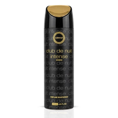 Armaf Club De Nuit Intense Woman deodorant spray 200ml bottle, sleek design with spray nozzle, for fresh, long-lasting scent.