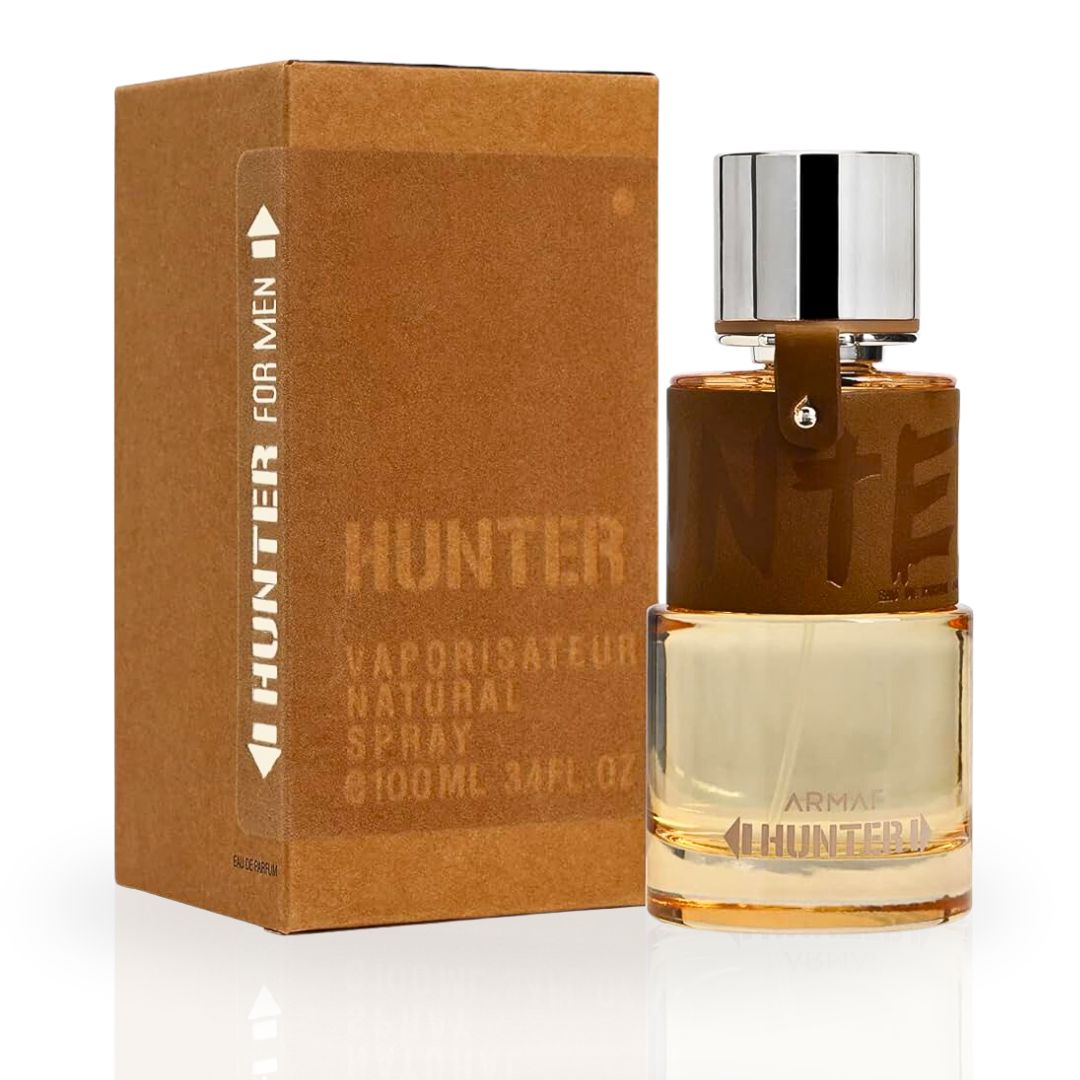 Hunter For Men EDP Spray 100ML (3.4 OZ) By Armaf | Bold, Masculine, Crafted For The Modern Gentleman. - Intense Oud