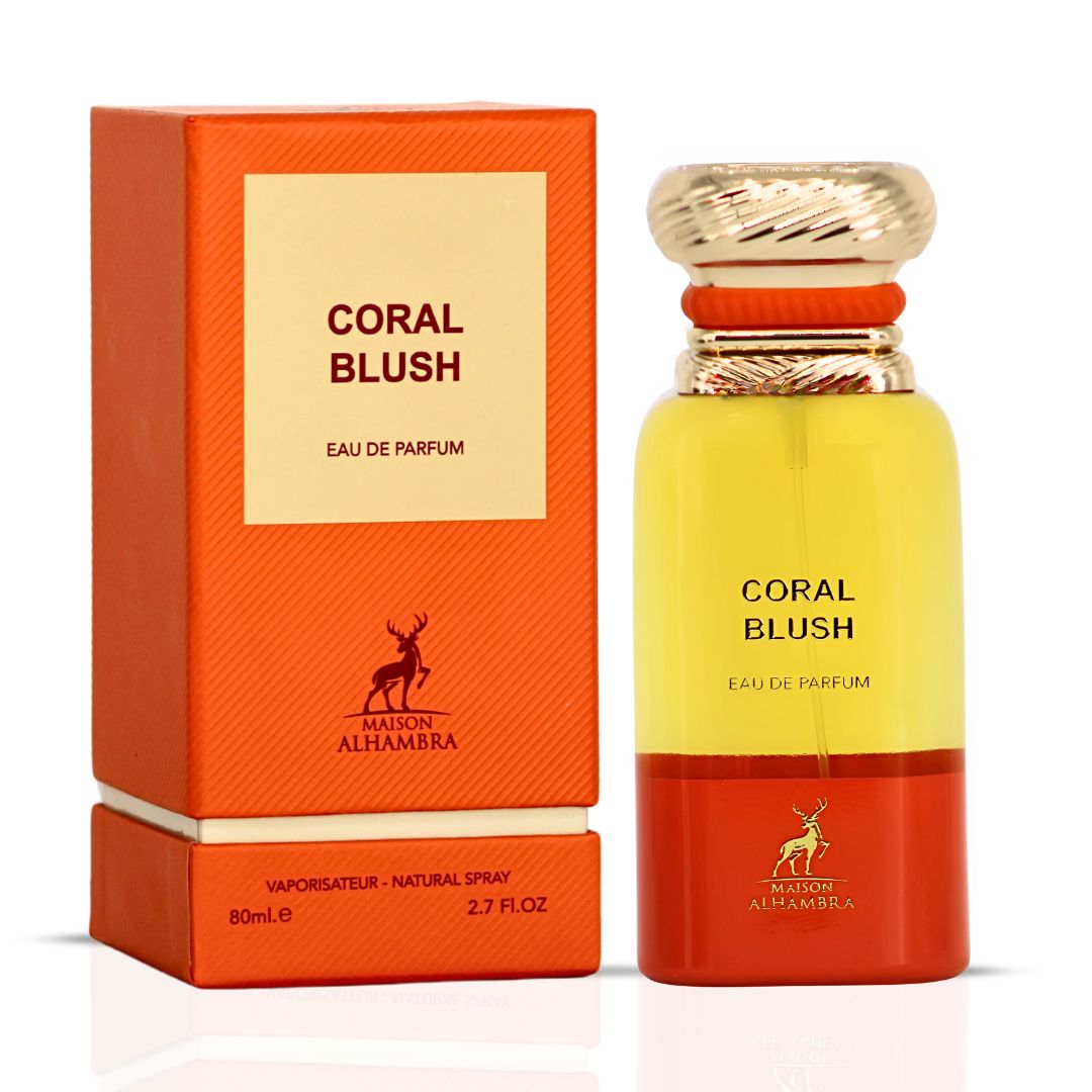 Coral Blush Eau de Parfum Spray 80ml (2.7 oz) by Maison Alhambra