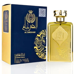 Al Dirgham Limited Edition EDP Spray 100ML By Ard Al Zaafaran | Long Lasting, Luxurious, Floral Fragrance.