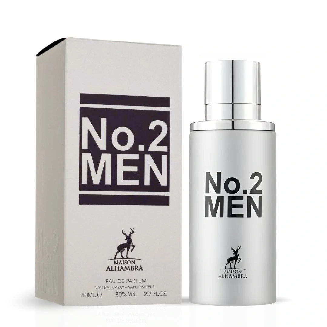 No.2 Eau de Parfum Spray 100ml (3.4 oz) by Maison Alhambra