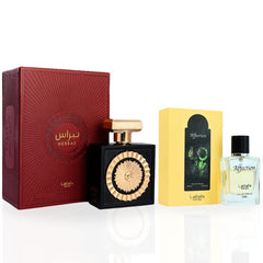 Nebras EDP Spray 100ML (3.4 OZ) & Affection EDP Spray 20ML (0.6 OZ) By Lattafa Pride | Long Lasting, Exquisite Unisex Scents. (WONDER BUNDLE)