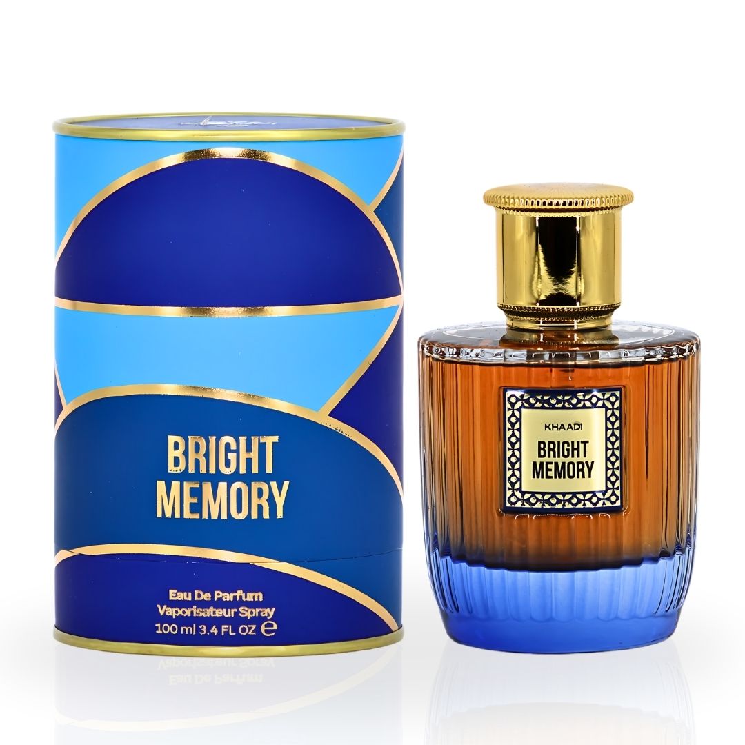 Bright Memory EDP Spray 100ML (3.4 OZ) by Khaadi | Long Lasting, Citrusy, Floral, Warm Woody Perfumes.