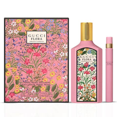 Gucci Flora Gorgeous Gardenia Travel Set (EDP Spray 3.3 Oz & EDP Spray 0.33 Oz)