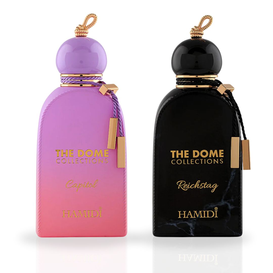 The Dome Reichstag & The Dome Capitol - EDP Sprays 100ML (3.4OZ) By Hamidi | Long Lasting & Luxurious Scents. (DELUXE BUNDLE)