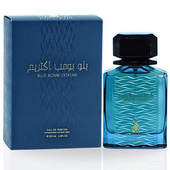 Blue Bomb Extreme EDP Spray 100ML (3.4 OZ) By RISALA | Long Lasting, Luxurious, Exquisite & Captivating Aroma.