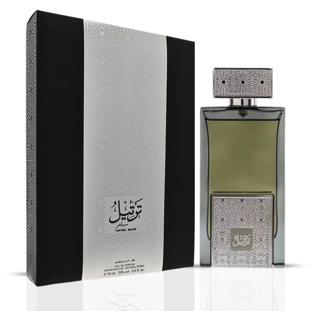 Tarteel Silver Eau de Parfum Spray 75ml (2.5 oz) by Arabian Oud