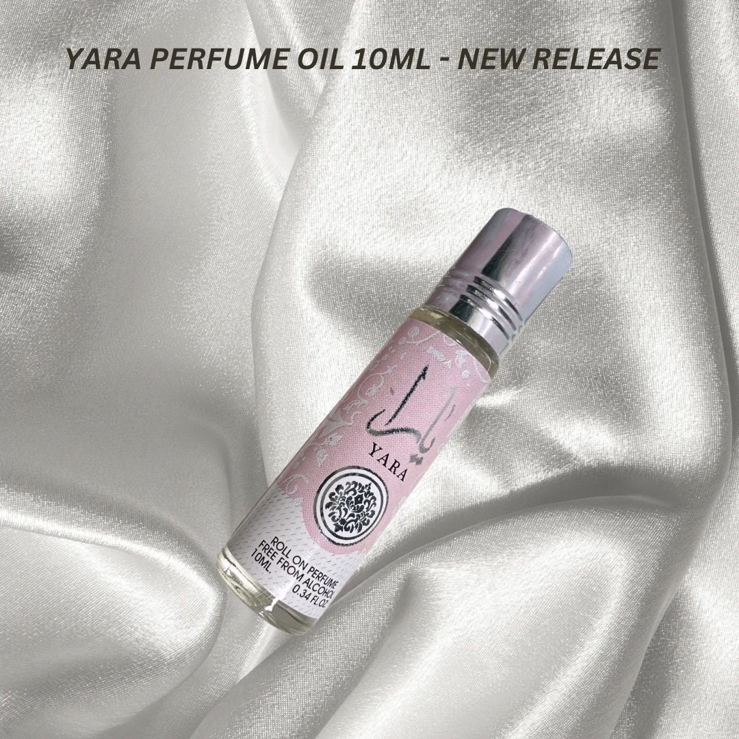 YARA Roll On Perfume Oil CPO  10ML (0.34 OZ) By Ard Al Zaafaran | Captivating Aroma for the Modern Women. (PACK OF 6)