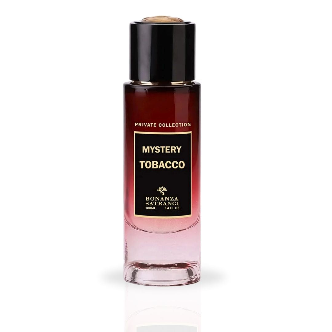 Mystery Tobaco EDP Spray 100ML (3.4 OZ) by Bonanza Satrangi | Long Lasting, Bold, Opulent, Woody, Luxurious Fragrances.