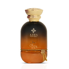 Bariq For Her Eau De Parfum Spray 100ML (3.4 OZ) by Azha | A Playful Fusion of Tangerine & Cake, Wrapped in Jasmine & Caramel Warmth.