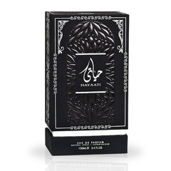 Hayaati For Men EDP Spray 100ML (3.4 OZ) By Ard Al Zaafaran | Long Lasting, Refreshingly Spicy & Woody Aroma.