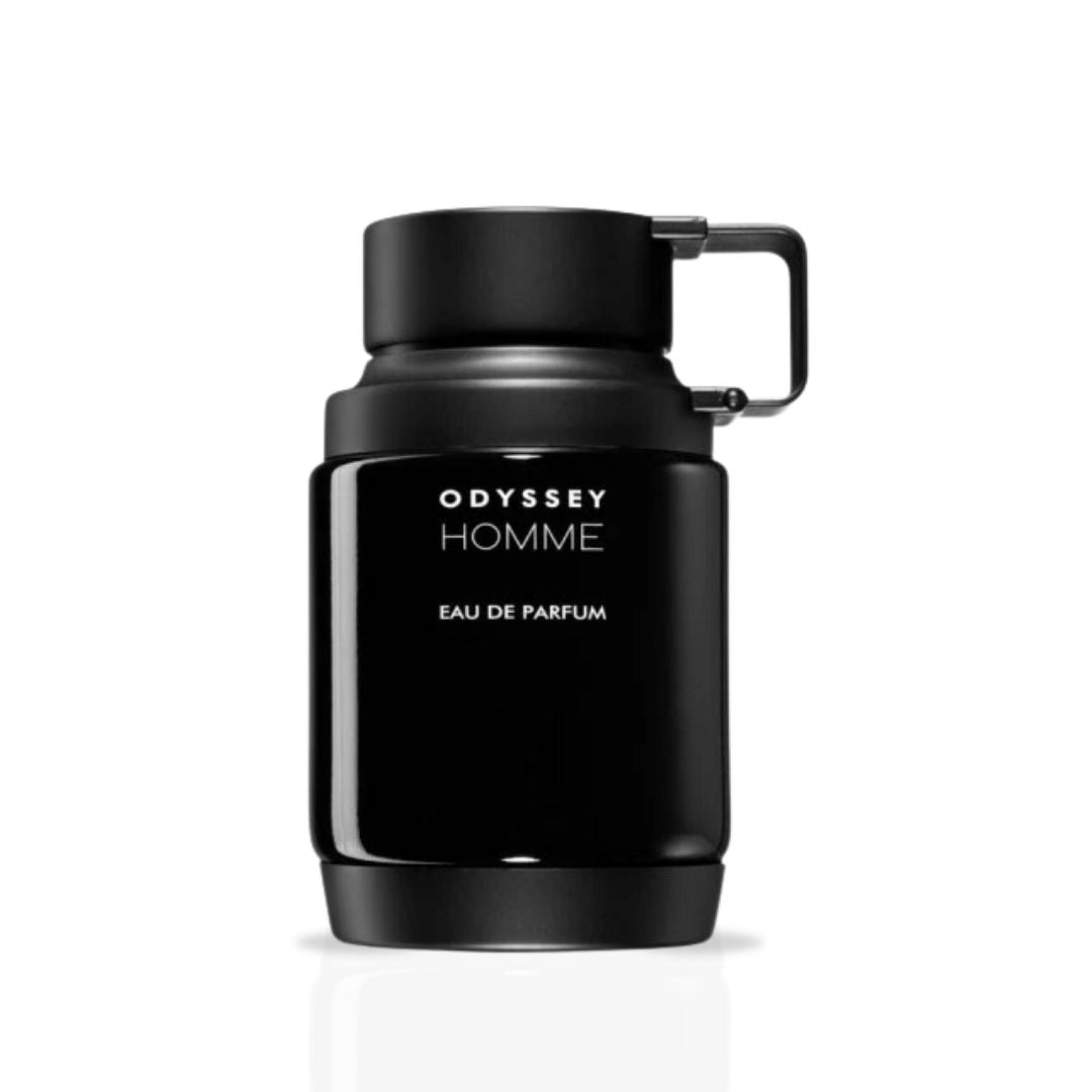 Odyssey Homme Black EDP Spray 60ML (2.02 OZ) by Armaf | A Luxurious, Creamy Blend Of Vanilla, Spices, And Sensual Florals.