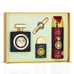 Lattafa Pride Nebras 3-Piece Eau de Parfum Gift Set