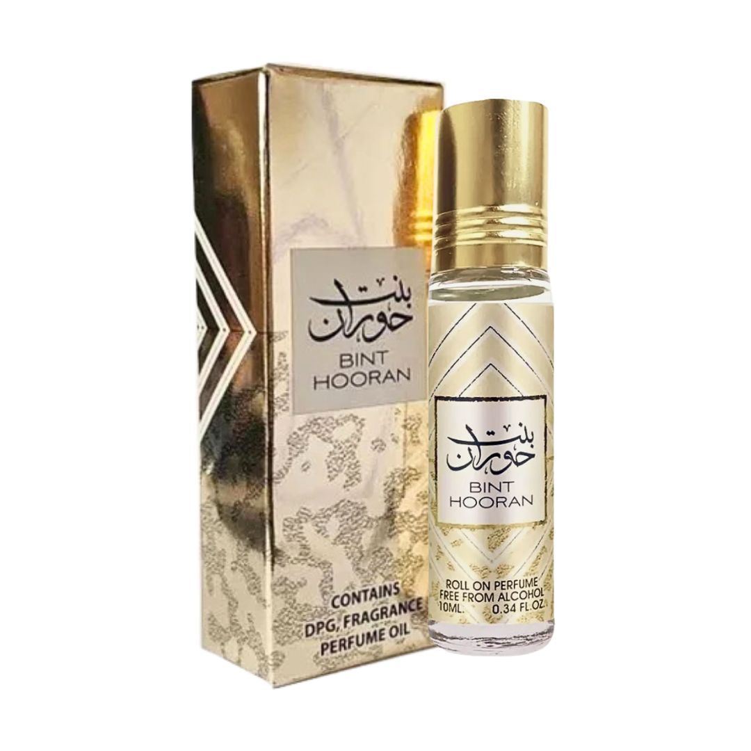 Bint Hooran Roll-On Perfume Oil CPO - 10ML (0.34 OZ) By Ard Al Zaafaran (PACK OF 6)