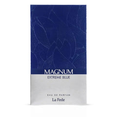 La Fede Magnum Extreme Blue Eau de Parfum Spray 100ml (3.4 oz) by Khadlaj
