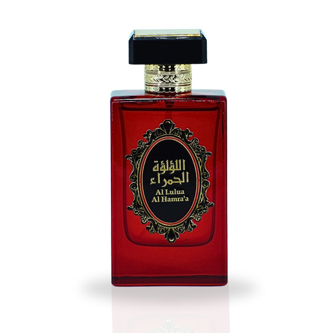 Al Lulua Al Hamra's EDP Spray 110ML (3.7 OZ) By RISALA | Long Lasting, Luxurious, Musky Floral Enchantment.