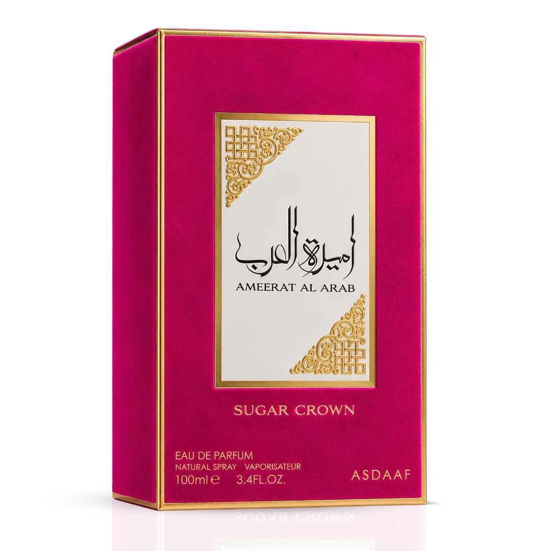 Asdaaf Ameerat Al Arab Sugar Crown Eau de Parfum Spray 100ml (3.4 oz) by Lattafa