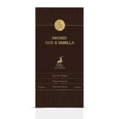 Smoked Oud & Vanilla Eau de Parfum Spray 100ml (3.4 oz) by Maison Alhambra