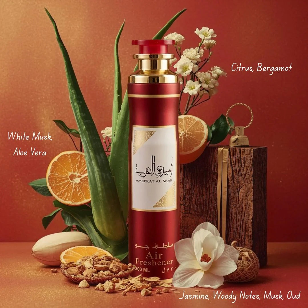 Ameerat Al Arab Air Freshener Spray 300ml (10.1 oz) by Lattafa