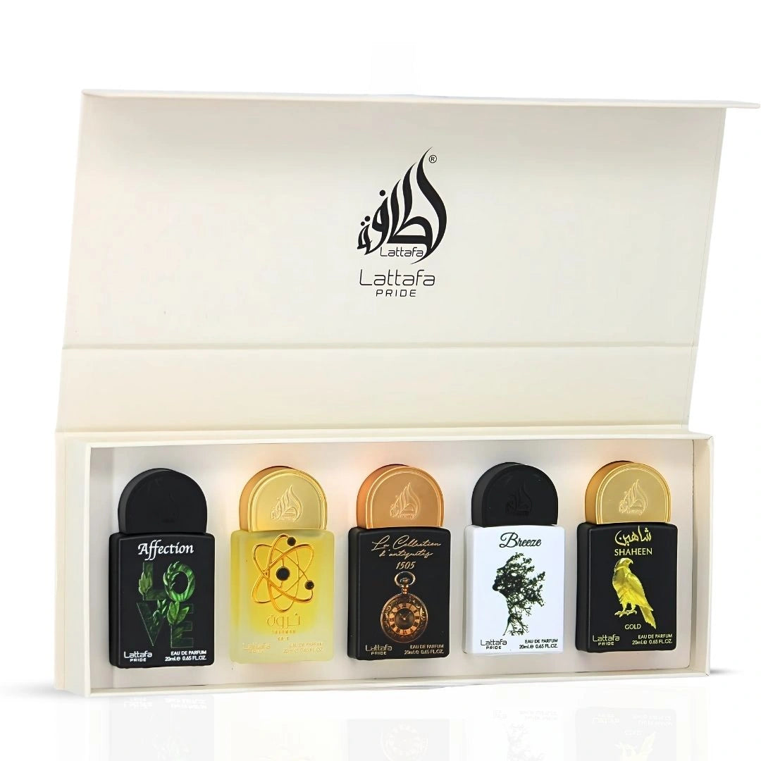 Lattafa Pride Eau de Parfum Gift Set Collection No.1 (5 x 20ml)