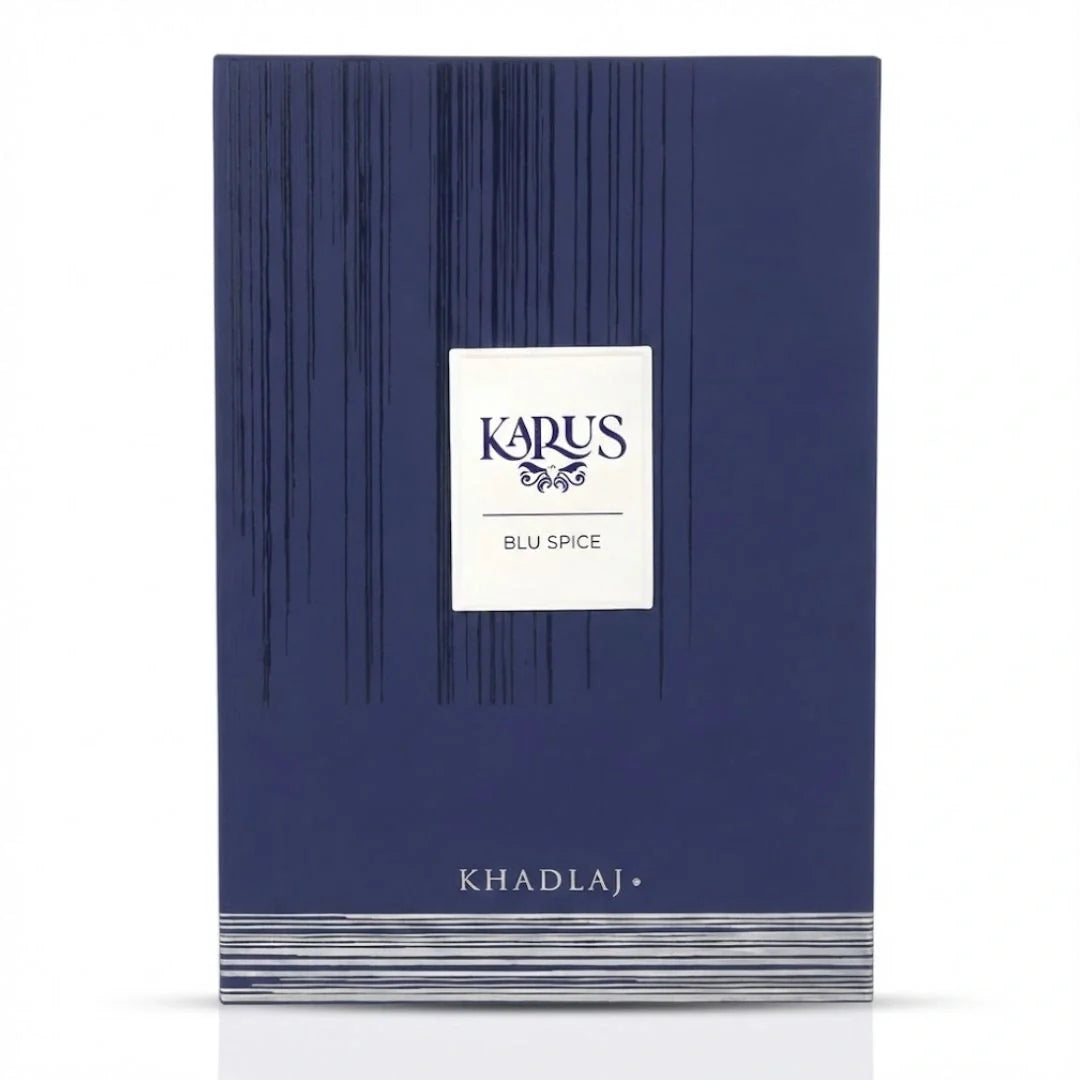 Karus Blu Spice Eau de Parfum Spray 100ml (3.4 oz) by Khadlaj