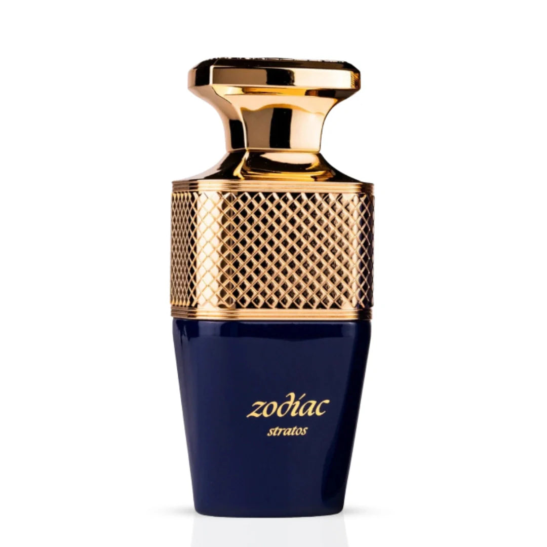 Zodiac Stratos Eau de Parfum spray by Paris Corner, 100ml bottle, with sleek packaging and elegant design.