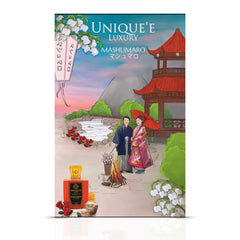 Unique'e Luxury Mashumaro Extrait de Parfum 100ml EDP bottle with elegant packaging and gold accents.