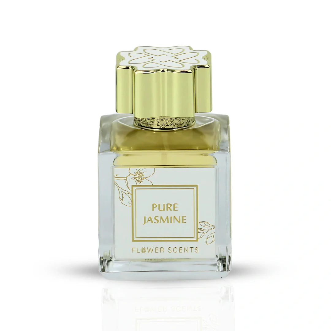Pure Jasmine Eau de Parfum Spray 65ml (2.2 oz) by Flower Scents | Dew-Kissed Jasmine, Zested With Lemon, Softened by Musk