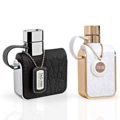 Tag Him & Tag Her EDP Sprays 100ML (3.4 OZ) By Armaf | Long Lasting, Luxurious Scents. (BUNDLE)