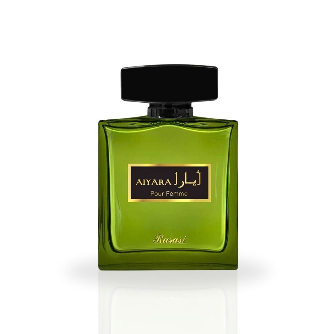 Aiyara Pour Femme EDP Spray 100ML (3.38 OZ) by Rasasi | Long Lasting, Refreshing, Floral, Luxurious Feminine Scent.