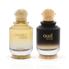 Ombre Notes & Oud Noir - EDP Sprays 100ML (3.4OZ) By Khadlaj. (PREMIUM BUNDLE)