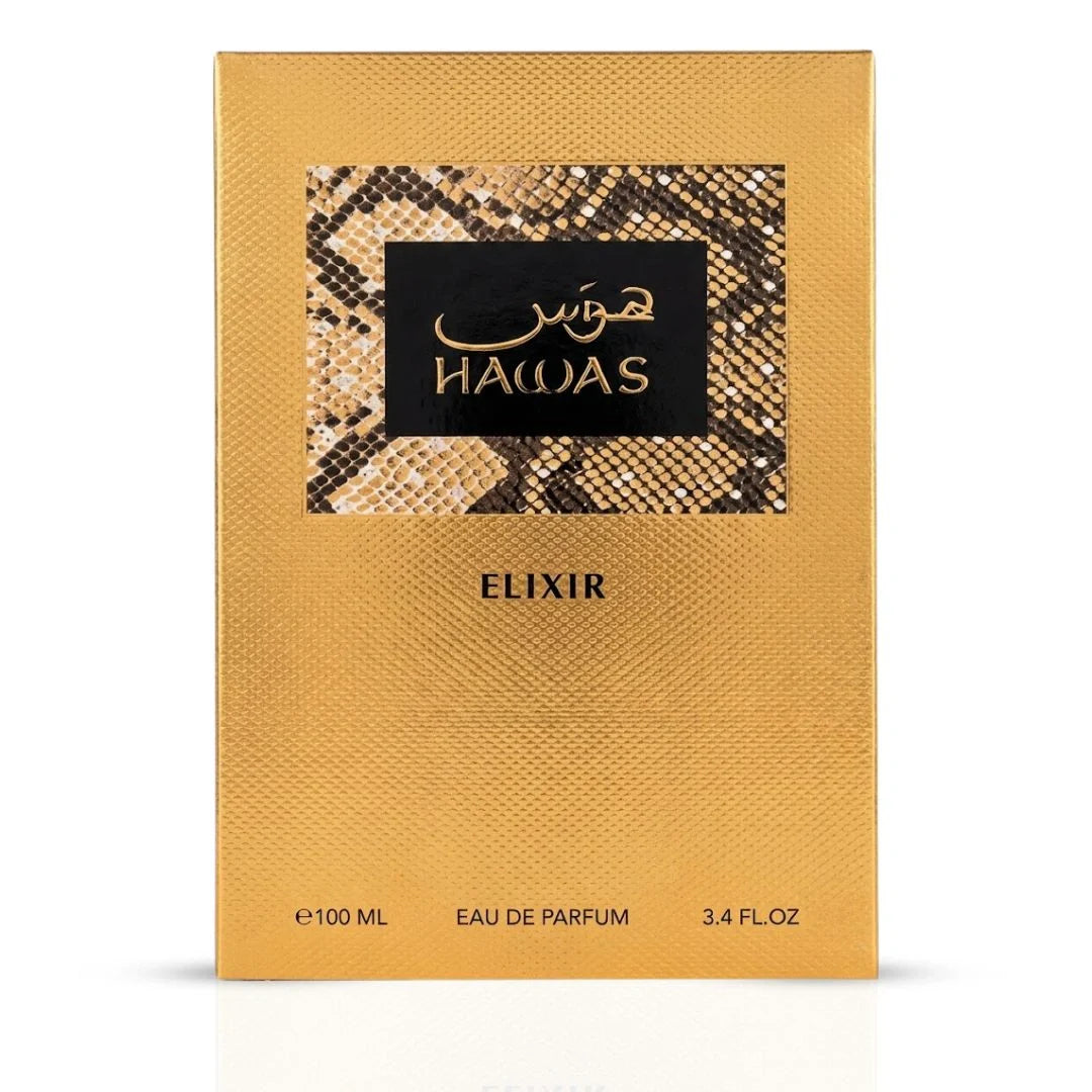 Hawas Elixir Eau de Parfum Spray 100ml (3.4 oz) by Rasasi