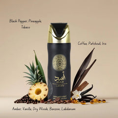 Asad Deodorant Spray 200ML (6.67 OZ) by Lattafa